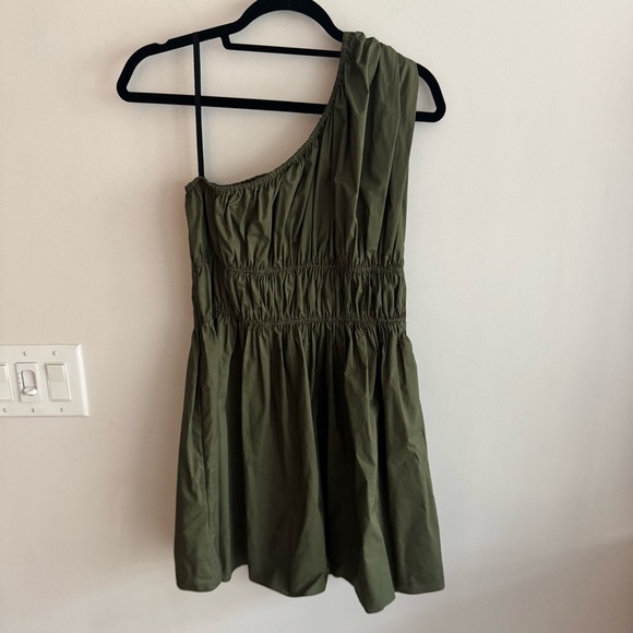Matteau One Shoulder Organic Cotton Mini Dress - Picture 5 of 7